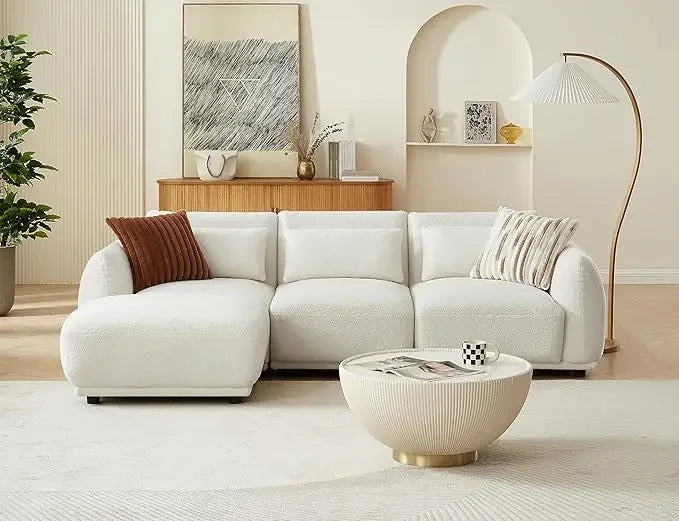 Comfy Sectional Cloud Couch Sofa Set