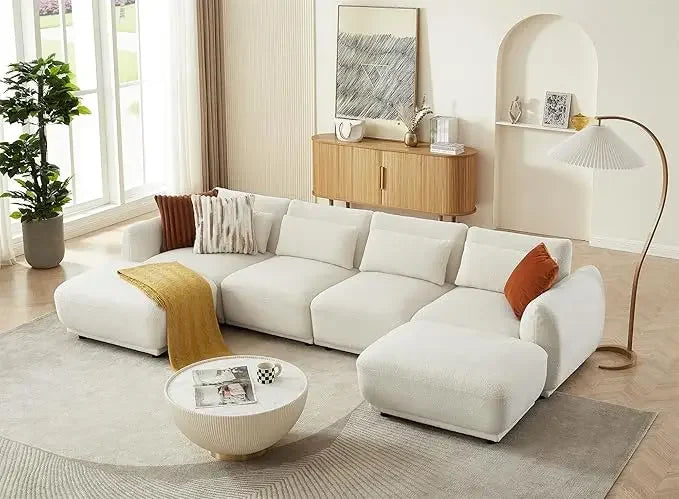 Comfy Sectional Cloud Couch Sofa Set