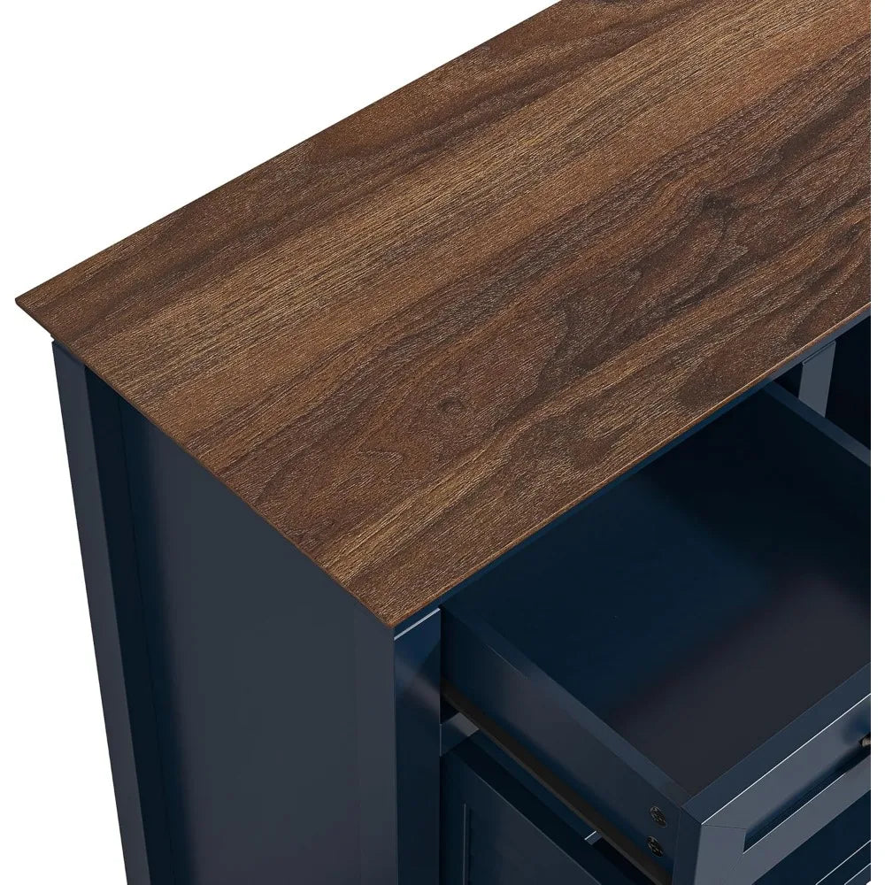 Luxe Cottage Buffet Cabinet, Wine, Liquor or Coffee