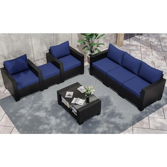 Country Chic Outdoor Patio Furniture Set