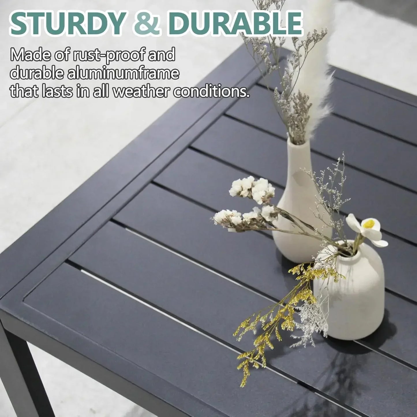 Luxurious 5 piece Sofa Set with Fire Pit Table