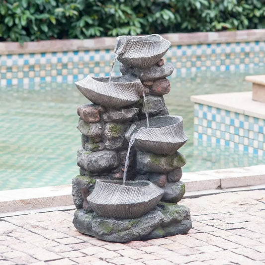 Pure Elegance Cascading Fountain