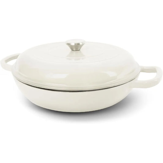Timeless Enameled Cast Iron Dutch Oven, 3.8 quarts