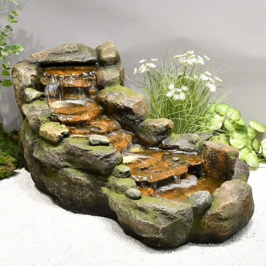 Tranquility Water Fountain with LED lights and pump