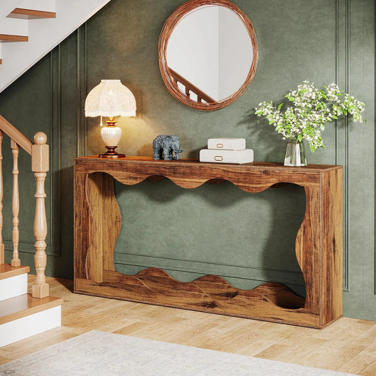 Elegant Farmhouse Style Console Table