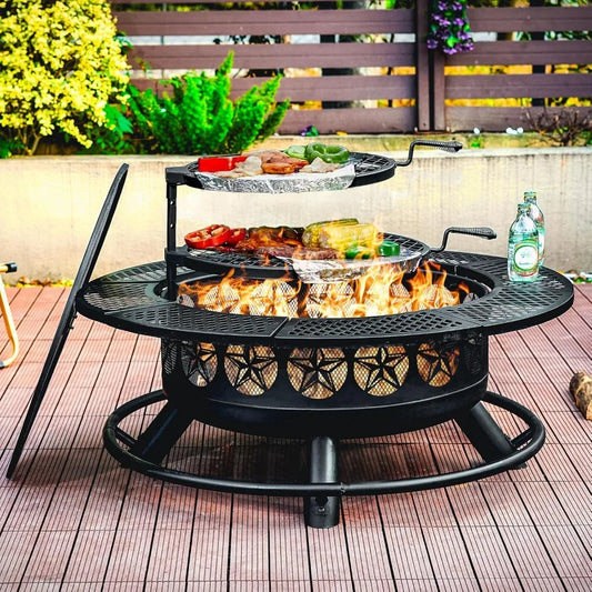 Ultimate Deluxe 42' BBQ Fire Pit