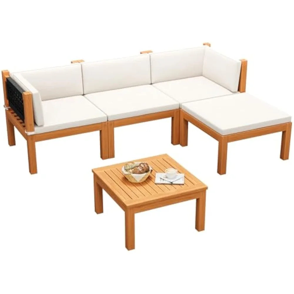 Havenwood Acacia Outdoor Set – Handcrafted Elegance for Timeless Outdoor Living