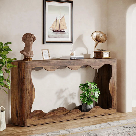 Elegant Farmhouse Style Console Table