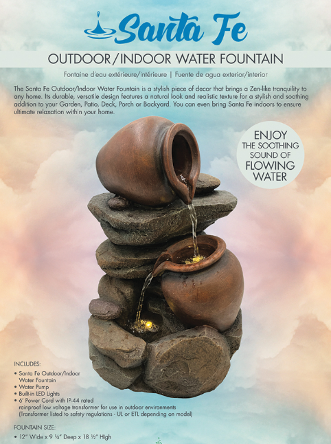 Charming Chic Water Fountain