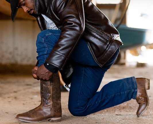 Men's Grand Canyon Wide Square Toe Western Boot, Tuff Rider