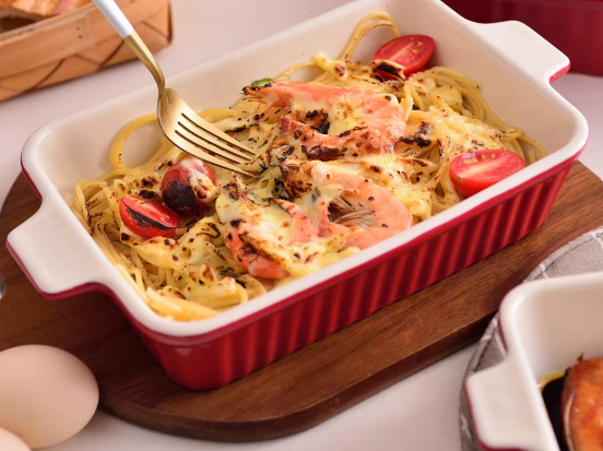 Luxurious Ceramic Baking Dish Set of Four