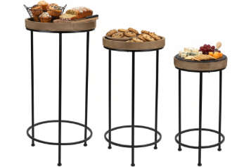 Chic Accent Tables, set of 3