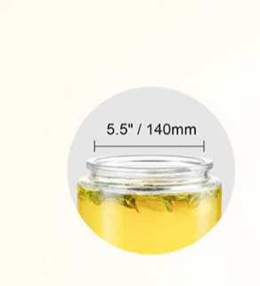 No Drip Glass 2 Gallon Drink Dispenser