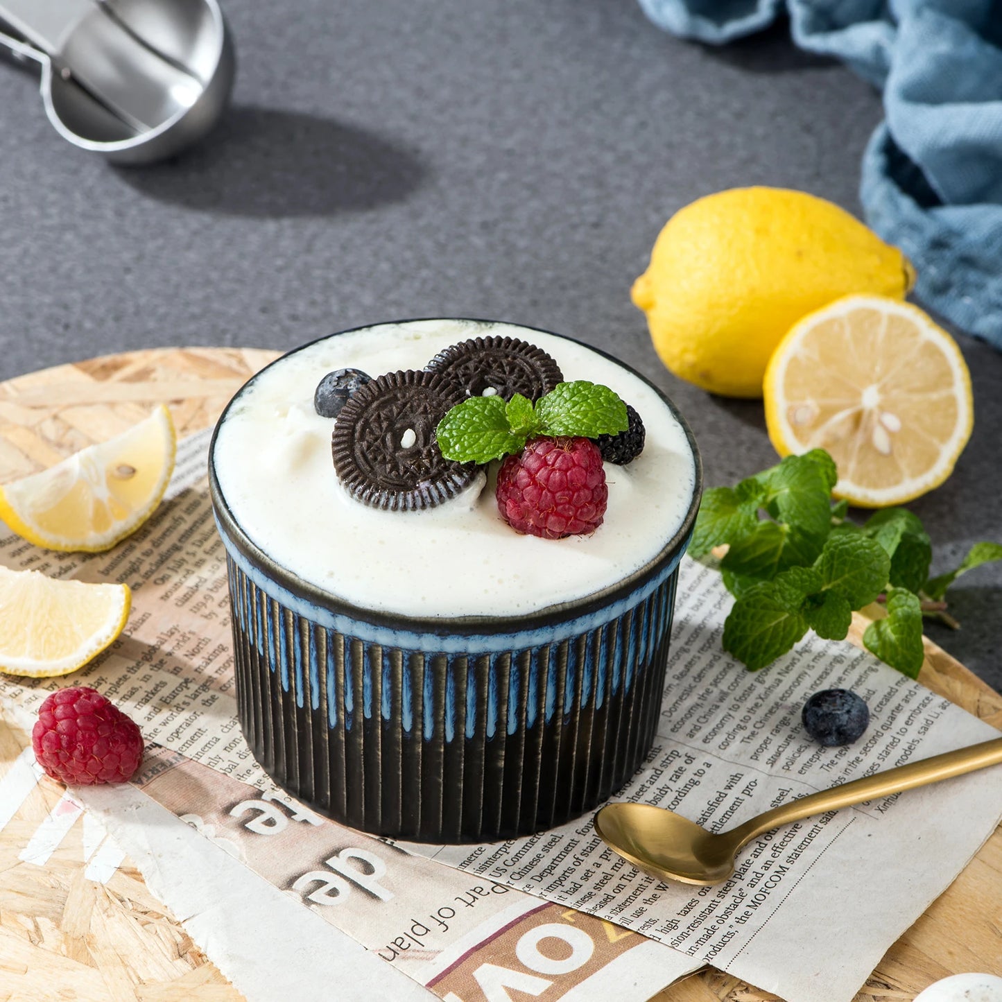 Glimmer Series Soufflé Mold Set