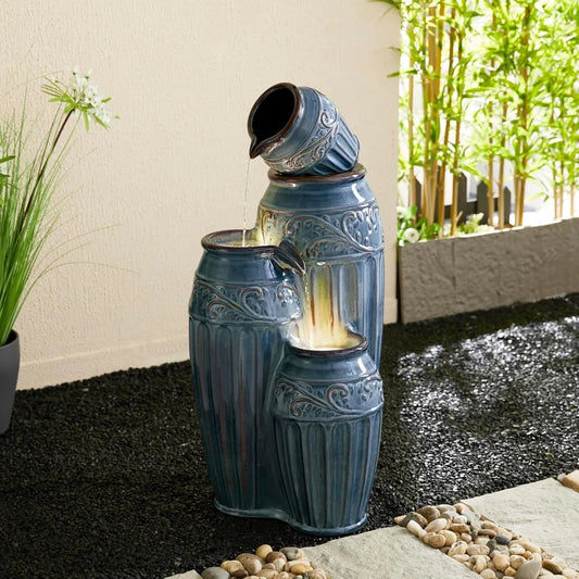 Chic Luxe Ceramic Fountain