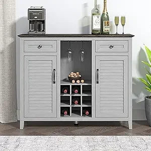 Luxe Cottage Buffet Cabinet, Wine, Liquor or Coffee
