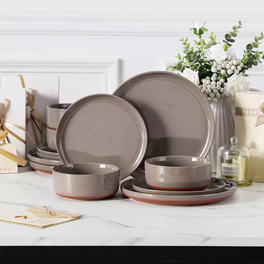 Country Charm 12 Piece Dinnerware Set