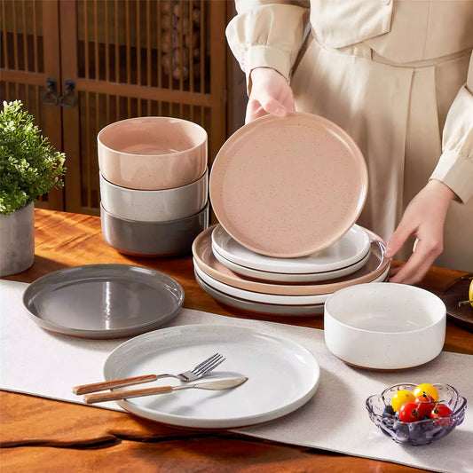 French Country 24 Piece Dinnerware Service for 4