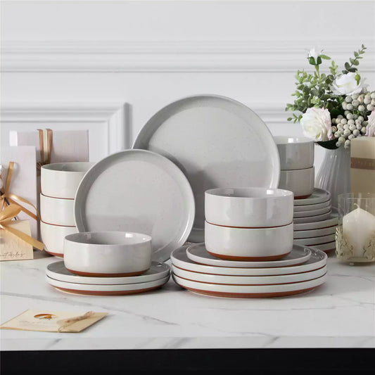Rustic Charmer 24 Piece Dinnerware Set for 8
