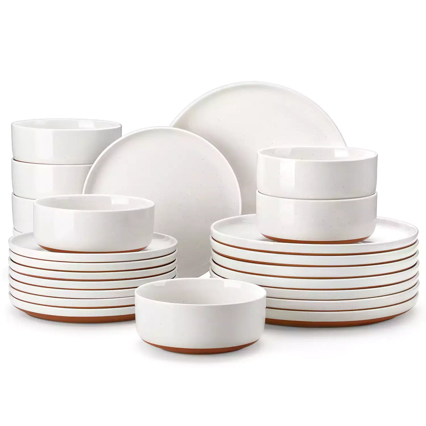 Rustic Charmer 24 Piece Dinnerware Set for 8