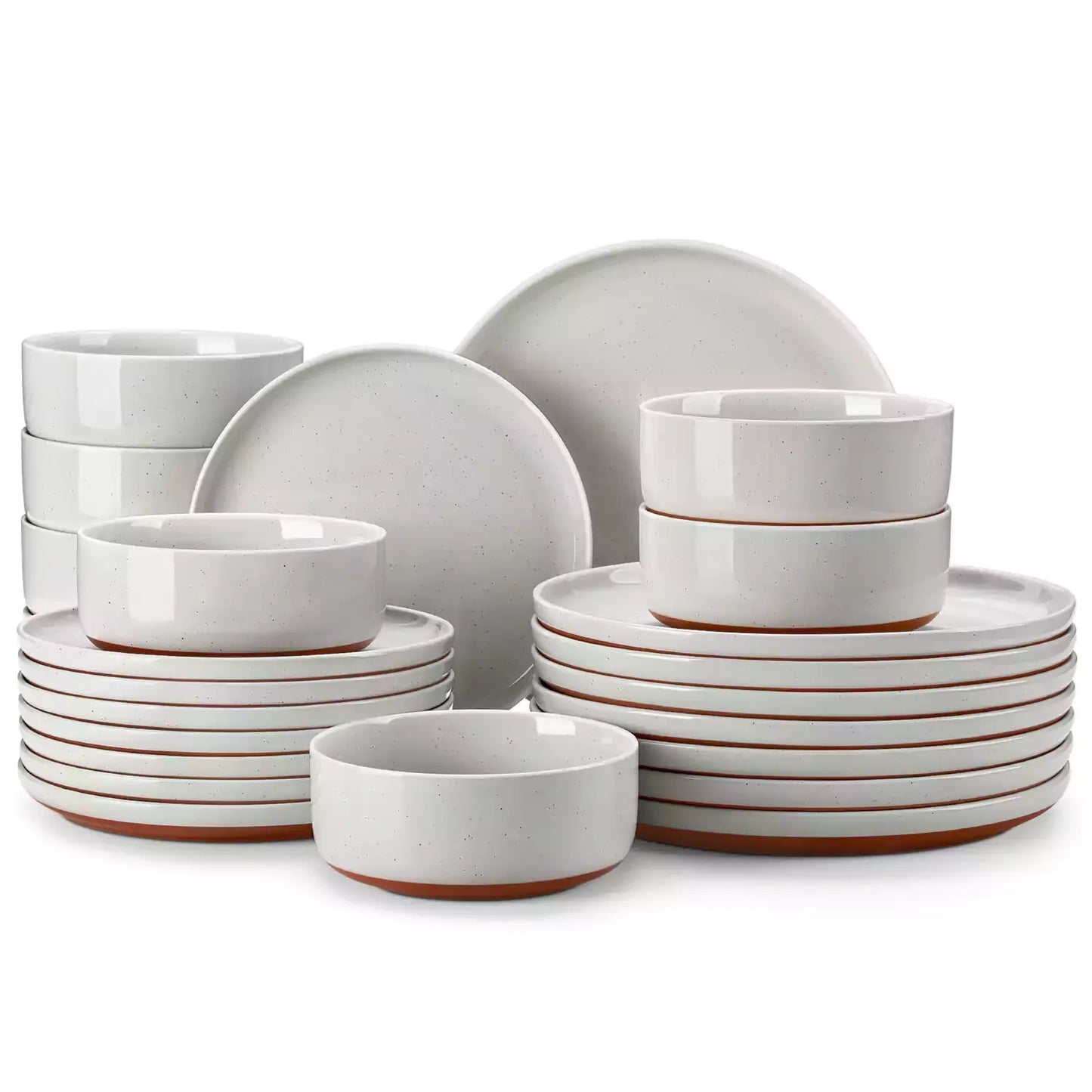 Rustic Charmer 24 Piece Dinnerware Set for 8