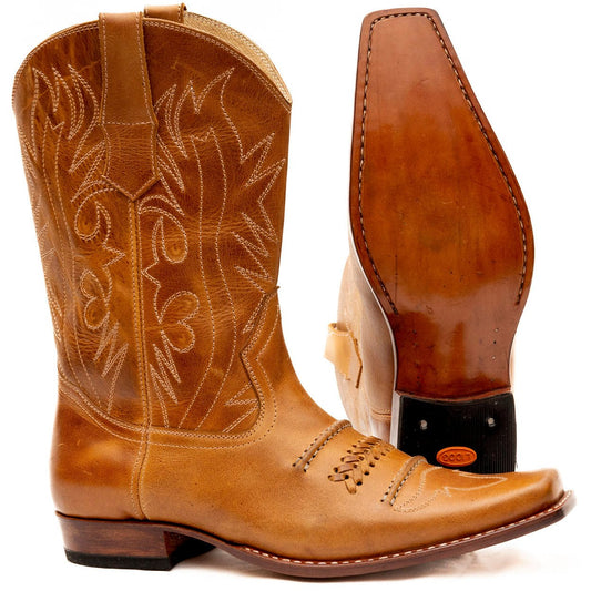 Men's Braid Cowboy Boots