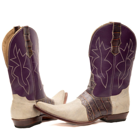 Men's Double Stitched Cowboy Boots