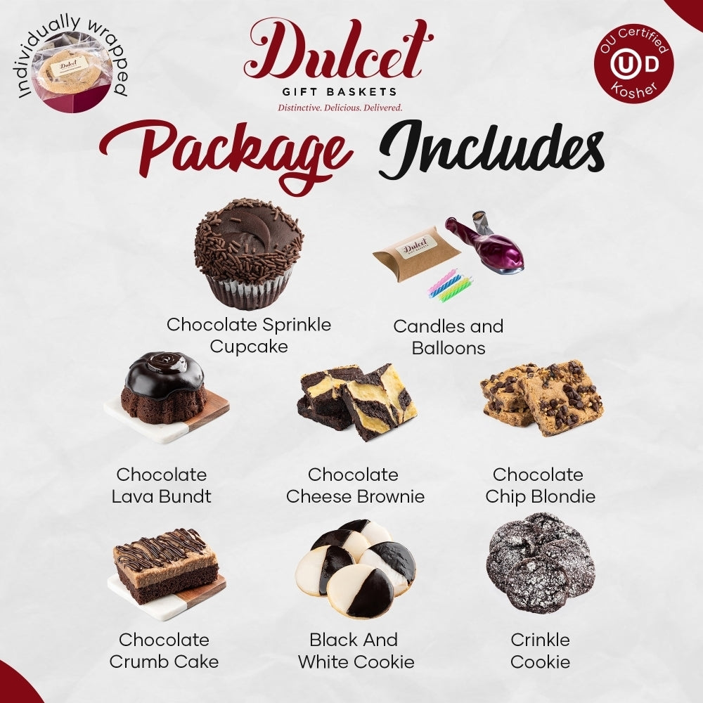 Chocolate Birthday Collection Gift Basket