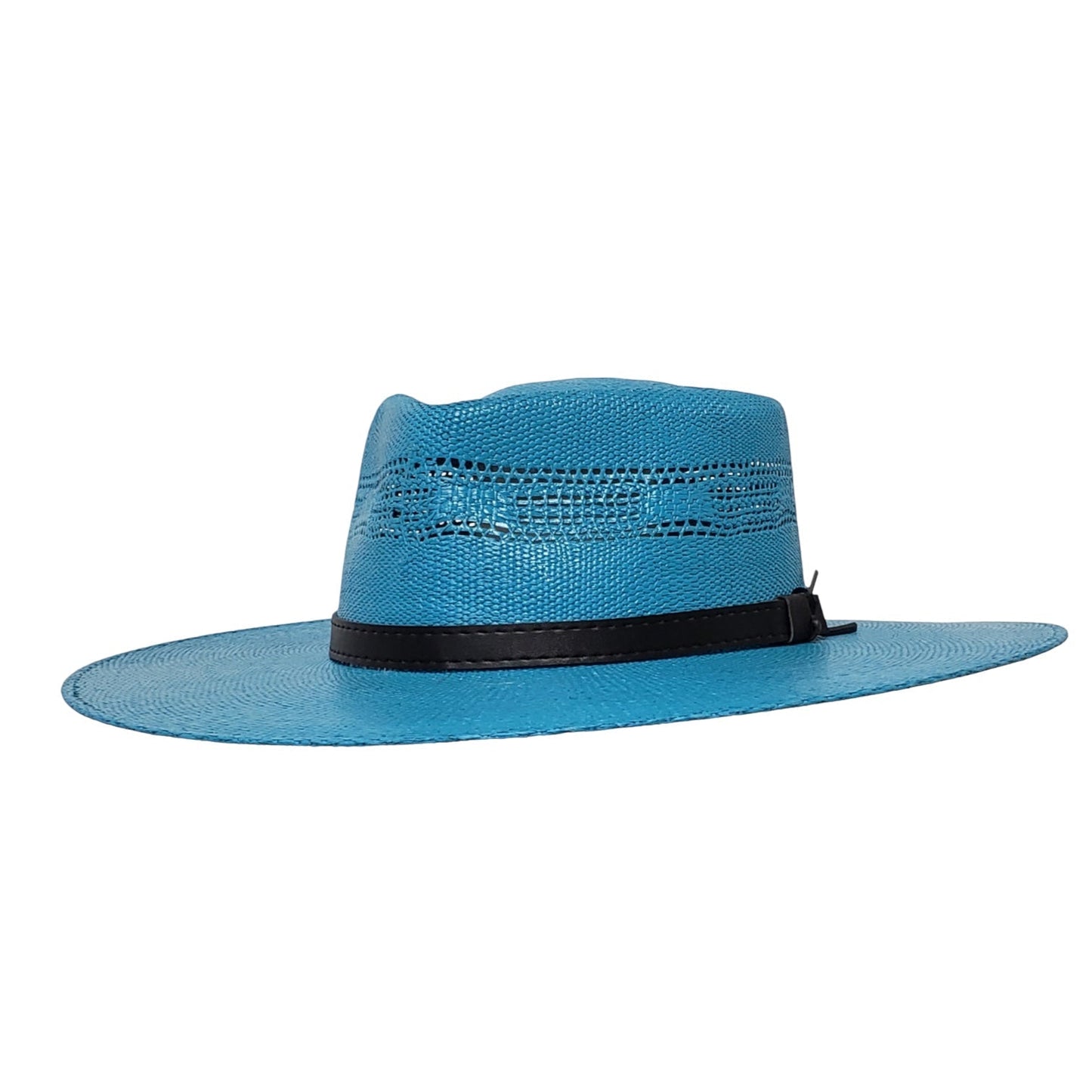 LOLITA TURQUOISE SHANTUNG STRAW 213