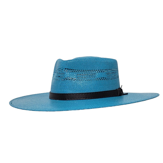 LOLITA TURQUOISE SHANTUNG STRAW 213