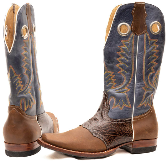 Men's Square Rodeo Cowboy Boots